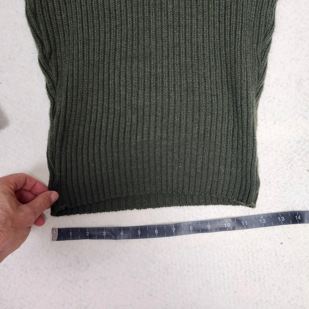 USMC Military 100% Wool Woolly Pully Sweater Mitts Nitts Olive Green 38 SPE1C1
